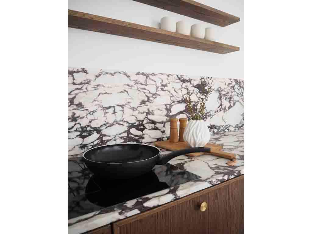 Poêle à wok Morsø en aluminium - Sans PFAS - Ø 28 cm - Noir