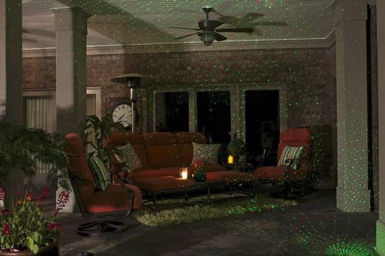 Star Shower Motion : système d'éclairage laser mobile avec capteur