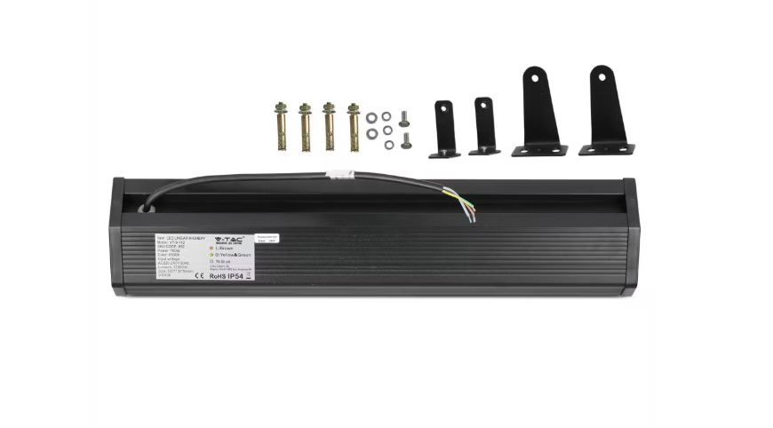 VT-9-112 100W - LED - Linear highbay - Lampe - Samsung chip - 4000K - Boîtier noir