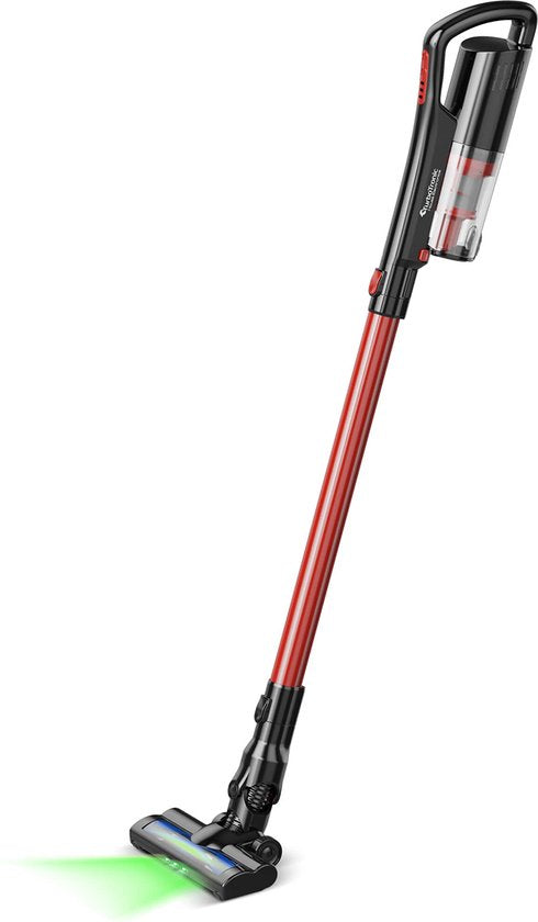 TurboTronic LZ6 Aspirateur Bâton avec Laser - Rouge