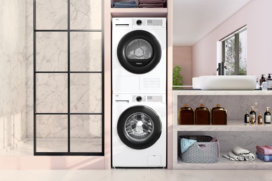 Samsung DV9UDG52A0AHEN Sèche-linge - Sèche-linge à pompe à chaleur - 9kg - Blanc - NL/FR