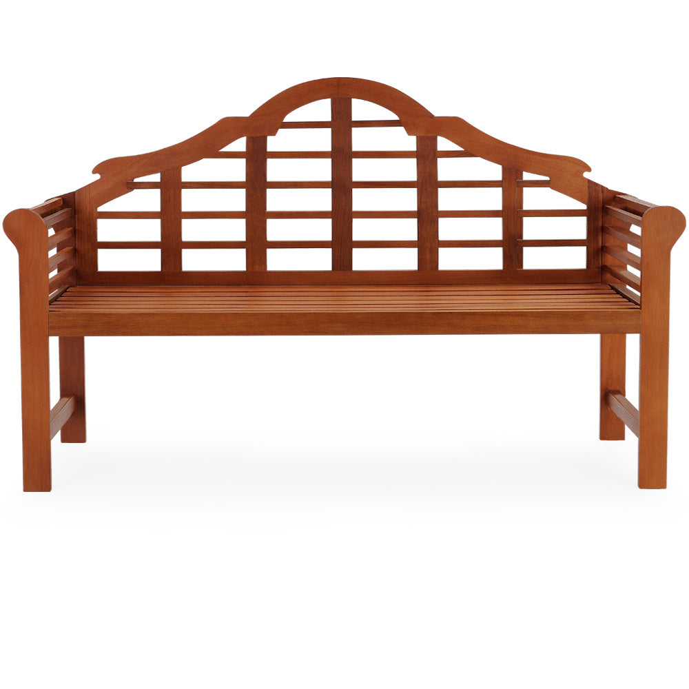 Banc de jardin - Casaria - Bois d'eucalyptus certifié FSC® - Brun