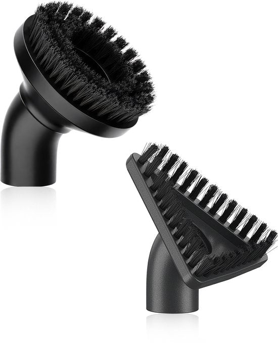 Nettoyeur vapeur à main FLOWSTEAM® - 2 brosses vendues séparément (brosse à vapeur triangulaire et grande brosse ronde)