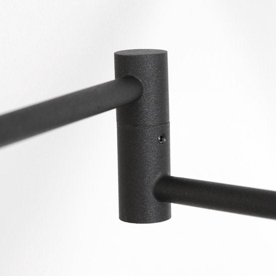 Steinhauer lampadaire Turound - noir - métal - 3082ZW