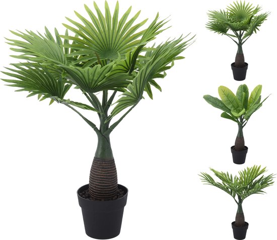 Plante artificielle - Palmier en pot de 40 cm