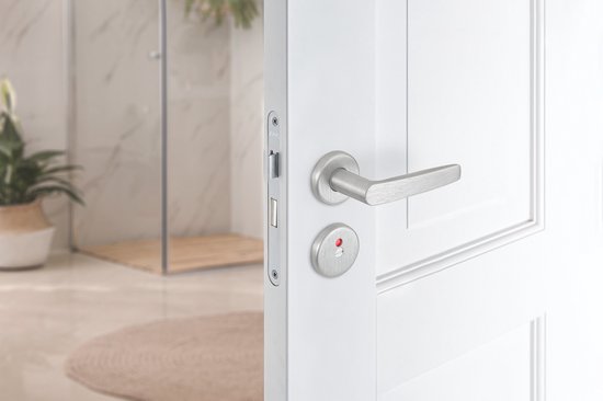 AXA 6220 Rosaces de portes intérieures Click round toilet F1 - 6220-40-11/E