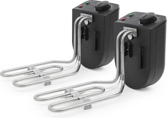 Tomado TDF6001S - Friteuse double - 2 x 3 litres - zone froide - acier inoxydable