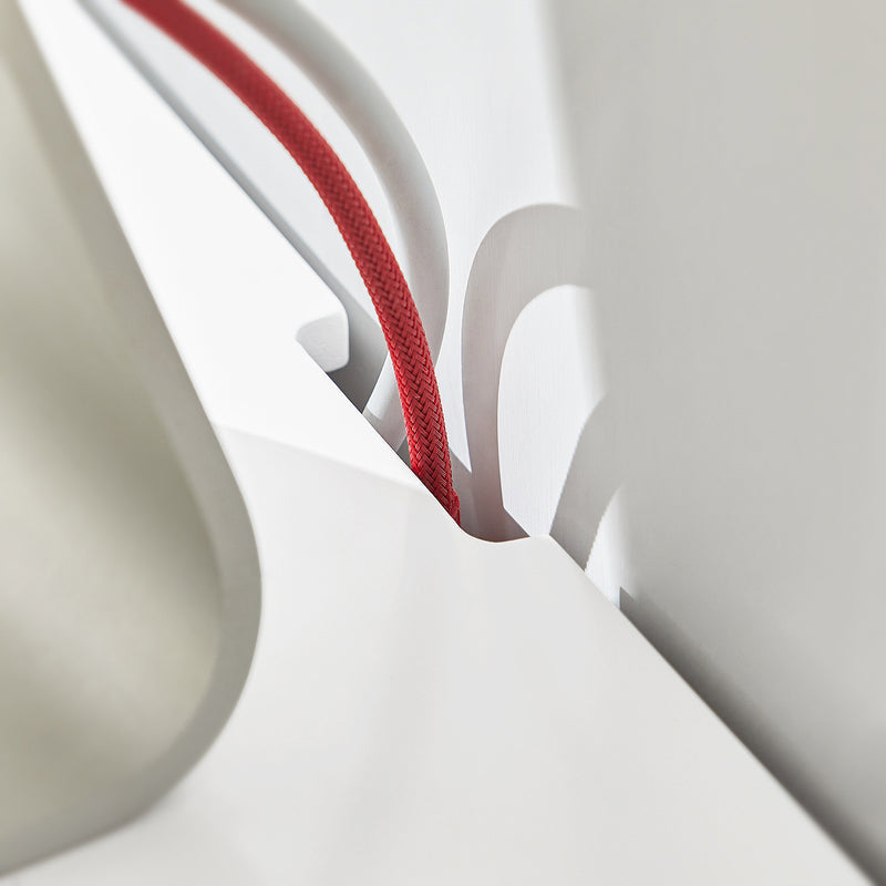 SoBuy BBF03-W Support écran avec 3 tiroirs - 51x25x12 - Blanc