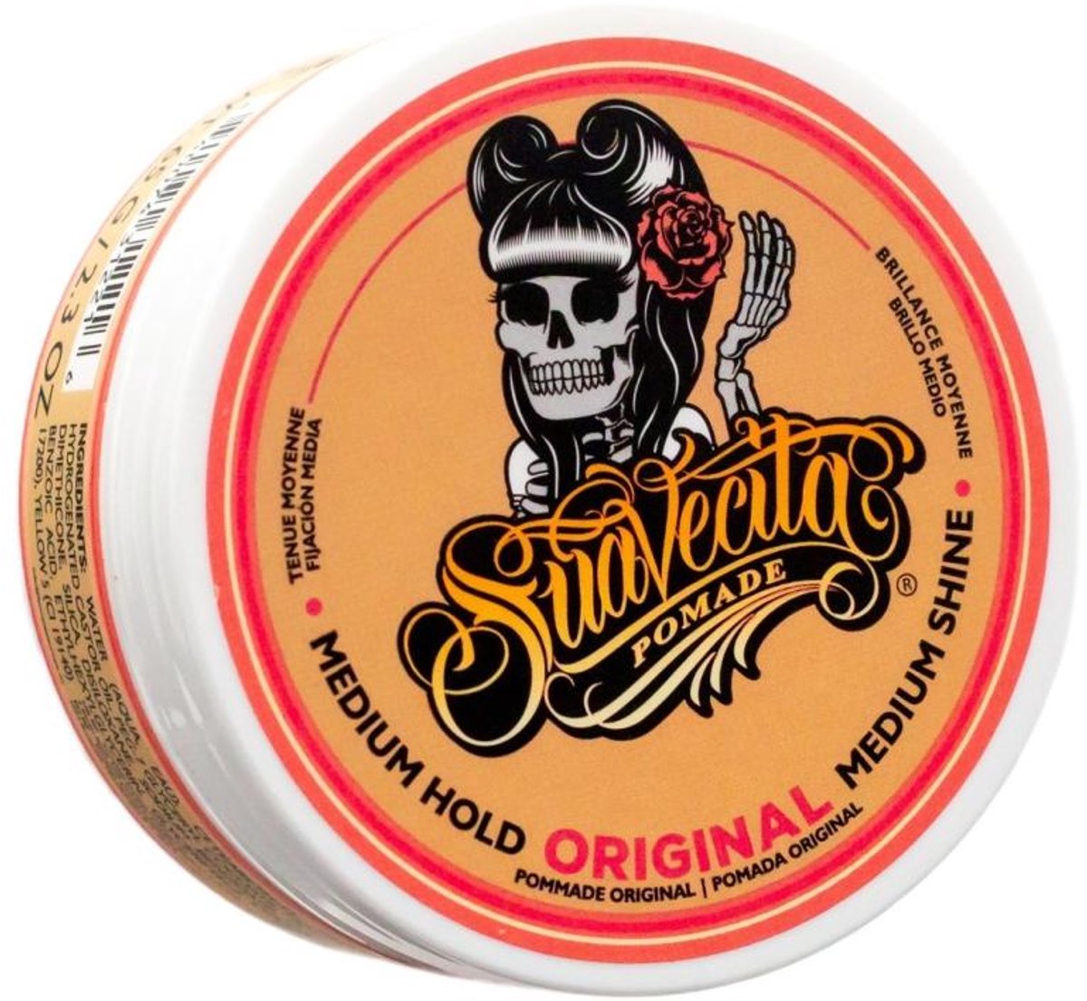 Pommade Suavecito Suavecita 65 g - Rose - Parfum Summer Berries