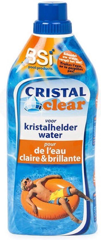 BSI - Cristal Clear - Pour une eau de piscine cristalline - Piscine - Spa - 1 l