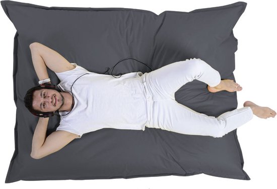 Asir - Coussin de jardin - Fumée - 180 x 140 x 30