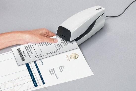 Agrafeuse électrique Leitz NeXXt pour l'agrafage sans contact - Agrafe jusqu'à 20 feuilles - Noir