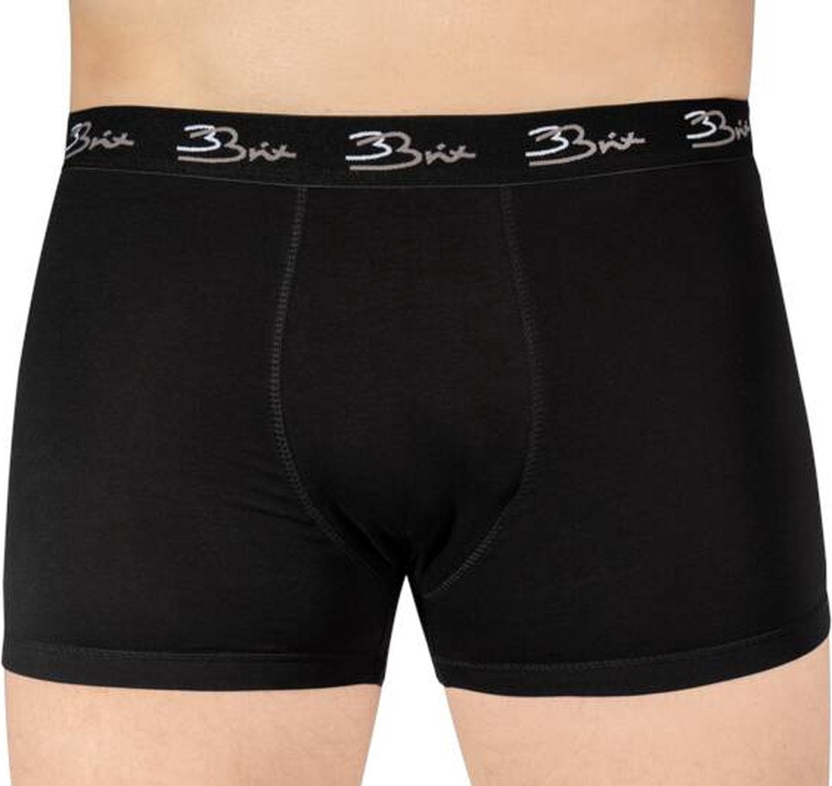 BEN BRIX Caleçon en double paquet - Taille 4XL - Noir