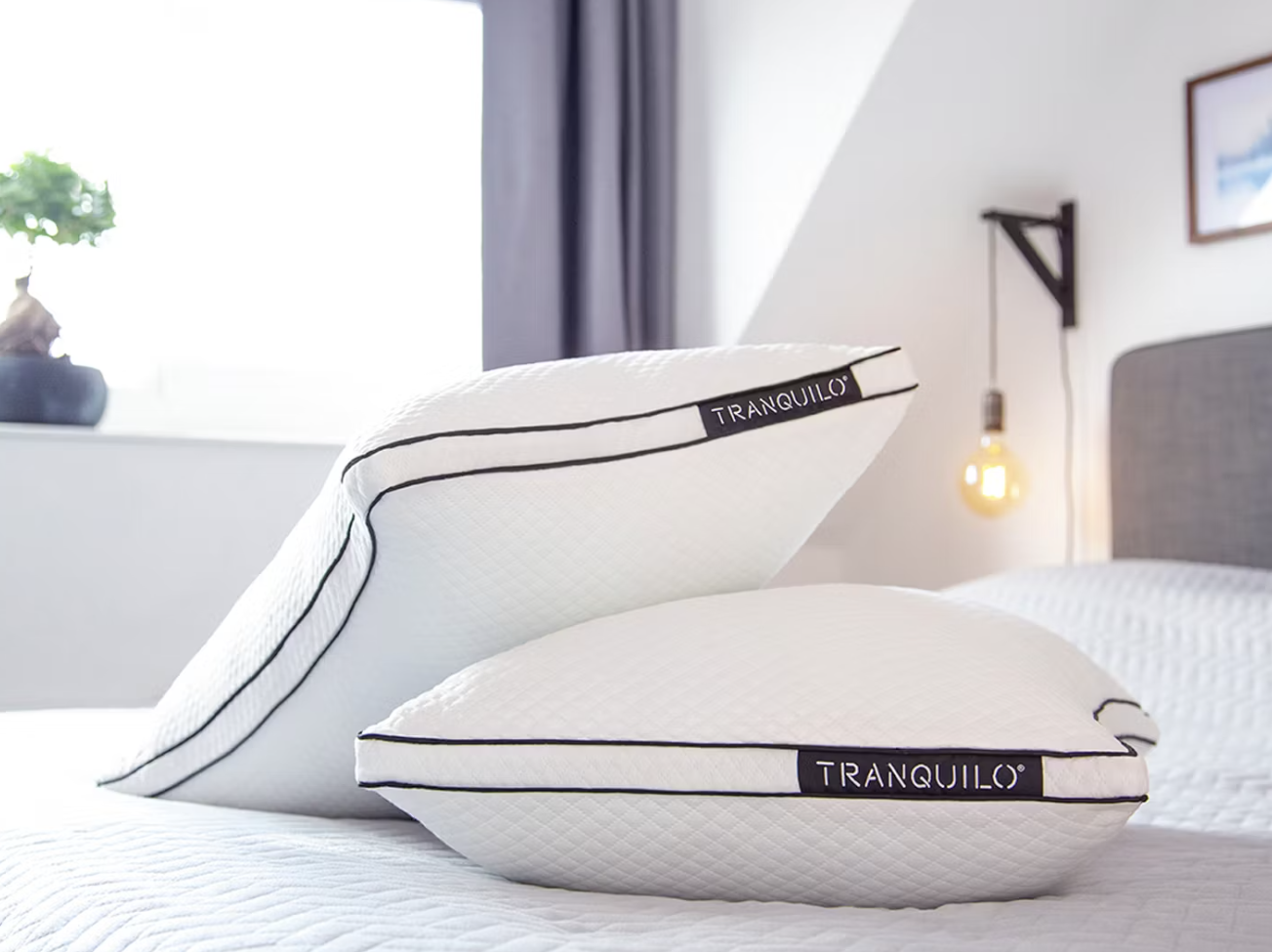 Tranquilo Oreiller de nuit 70 x 50 cm - Blanc