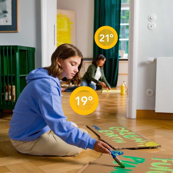 Kit de démarrage du thermostat intelligent tado° V3+ avec 2 vannes de radiateur intelligentes