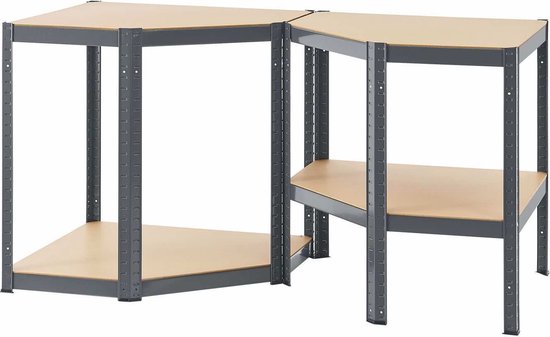 Rayonnage / étagère de stockage - Corner Easy - 160 x 75 x 75cm