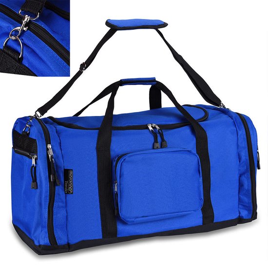 Sac de voyage Monzana - Bandoulière 90L 70x35x35cm - Bleu