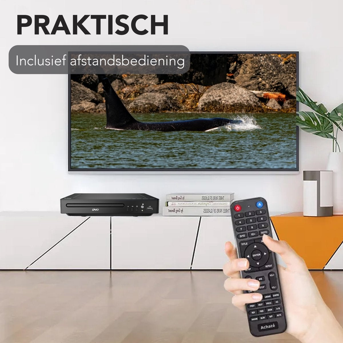 Achaté Lecteur DVD avec HDMI - USB - 1080p HD
