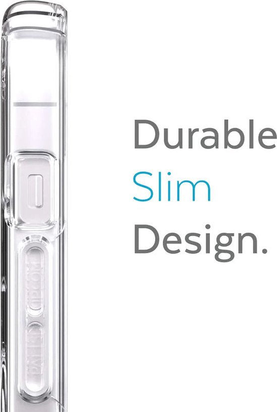 Speck Presidio Perfect Clear + MS Apple iPhone 13 Pro Clear - avec Microban