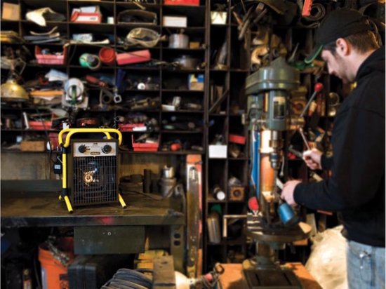 Stanley ST-033-230-E Chauffage d'atelier / chauffage - 3300W - Noir et jaune