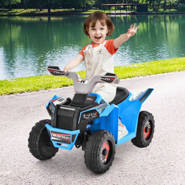 Quad Coast pour enfants - électrique - Max. 30 kg - Bleu
