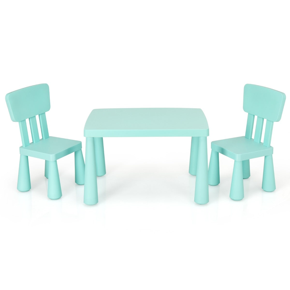 Coast 3 TLG. Sièges pour enfants avec 2 chaises en plastique pour enfants