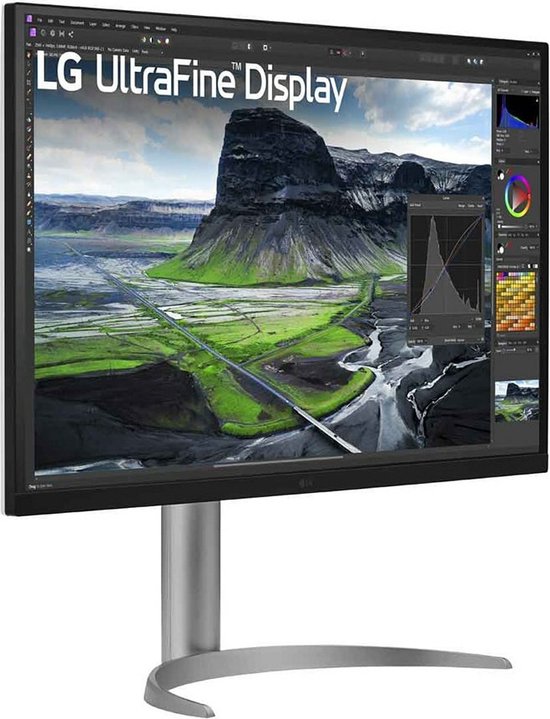LG UltraFine 32UQ850V-W - Écran 4K IPS noir - USB-C 90 W - 32 pouces