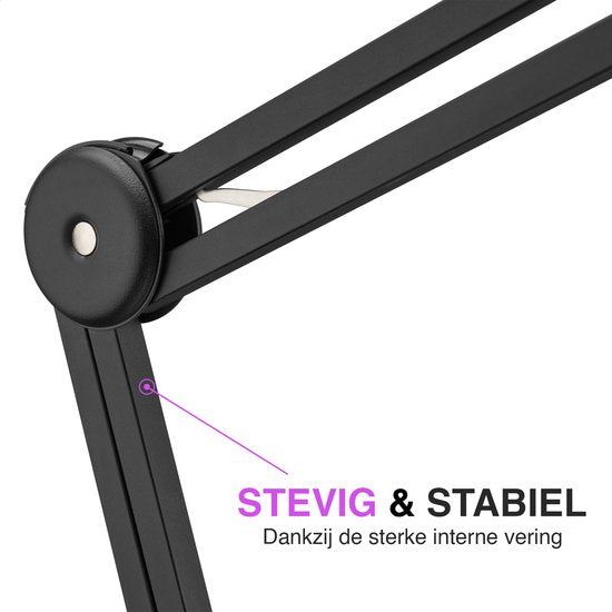 Sensic SA 10 Bras de microphone avec filtre anti-pop - Support de microphone - Bras de perche - Trépied - Extra long