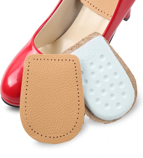 Rehausseur de talon - rehausseur de talon différence de longueur de jambe - orthopédique - semelles en cuir - rehausseur de talon - taille S
