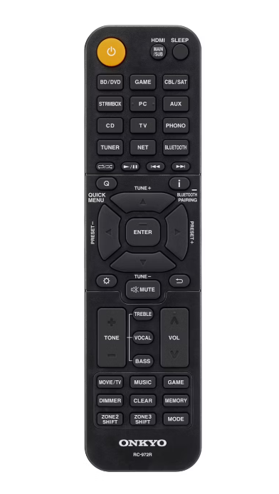 Onkyo TX-NR6050 - Amplificateur AV 7.2 canaux - 435×174×380 mm - noir