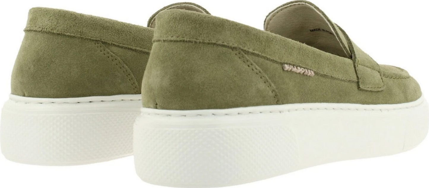 Bullboxer - Loafer/ Slip On - Women- Green- 39 - Loafers