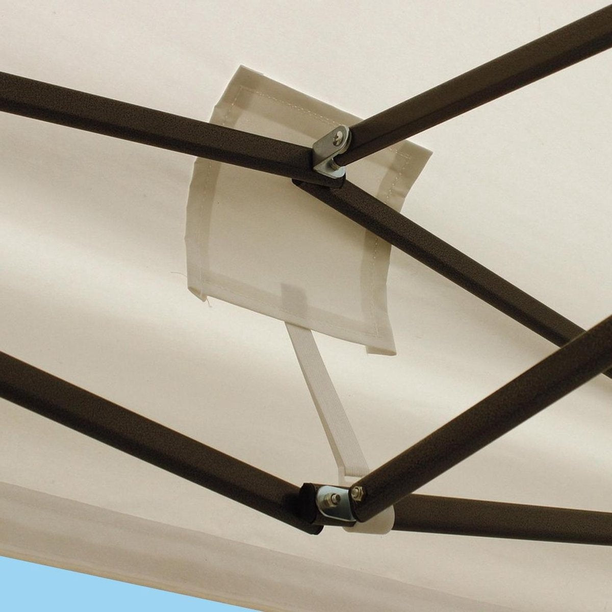 Tonnelle de jardin - LifeGoods - Tente de jardin Pavillon 3x3 m pliable Beige