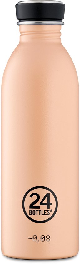 24Bottles Gourde urbaine Sable du désert 500 ml. acier inoxydable recyclé