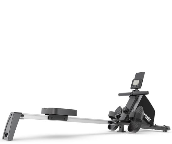 Rameur VirtuFit ROW200i - Pliable - 10 niveaux de résistance - Silencieux - Kinomap & FitShow - Écran LCD avec support pour tablette - Rameur d'intérieur - Rameur (ROW450)
