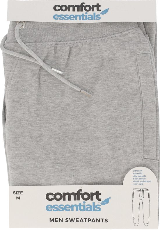 Pantalon de survêtement Comfort Essentials Homme - Gris - M - Pantalon de survêtement Homme - Survêtement Homme