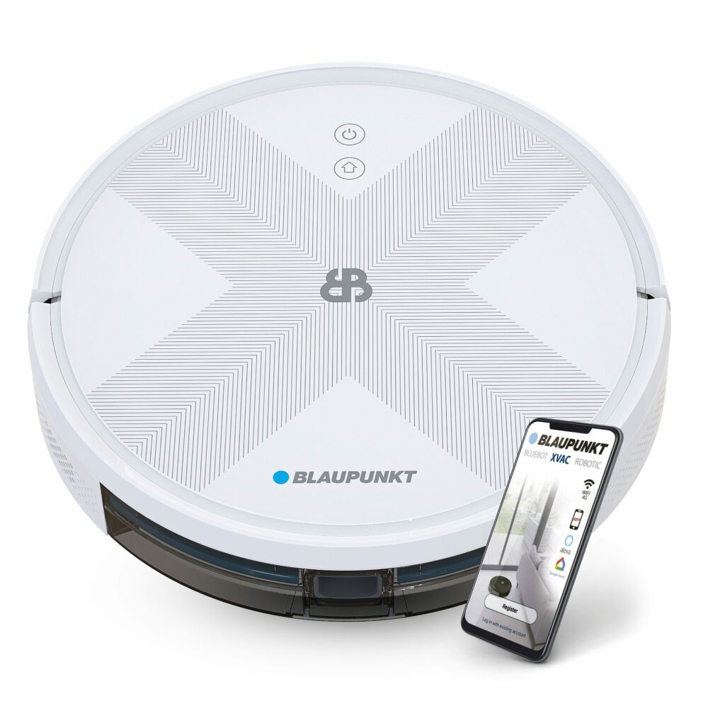 Blaupunt Bluebot Robot Aspirateur - 26 Capteurs - Avec App - Avec Télécommande