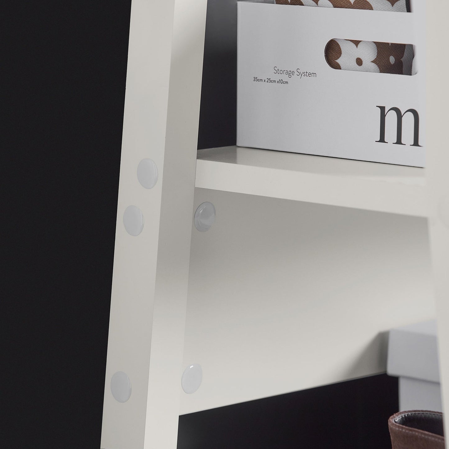 SoBuy Portemanteau - MDF - Max. 15 kg - 66 x 39 x 180 cm - Blanc