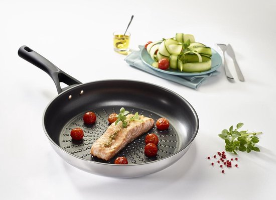 Pyrex Expert Touch Poêle à frire - Induction - acier inoxydable