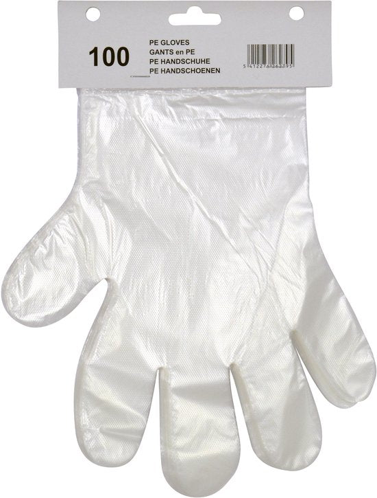 Gants Carpoint PE, 80 x 100 pièces