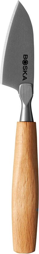 Boska Cheese Knife Set Amigo Small - Couteaux à fromage - Lot de 5 - Pour tout type de fromage - anti-adhésif - Ergonomique - Acier inoxydable et bois de hêtre