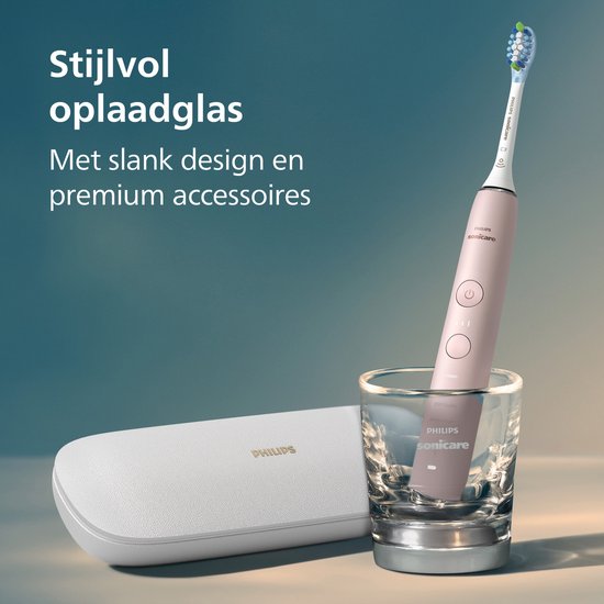 Philips Sonicare DiamondClean 9000 - Brosse à dents électrique - Rose/Blanc - Ombré - HX9911/84