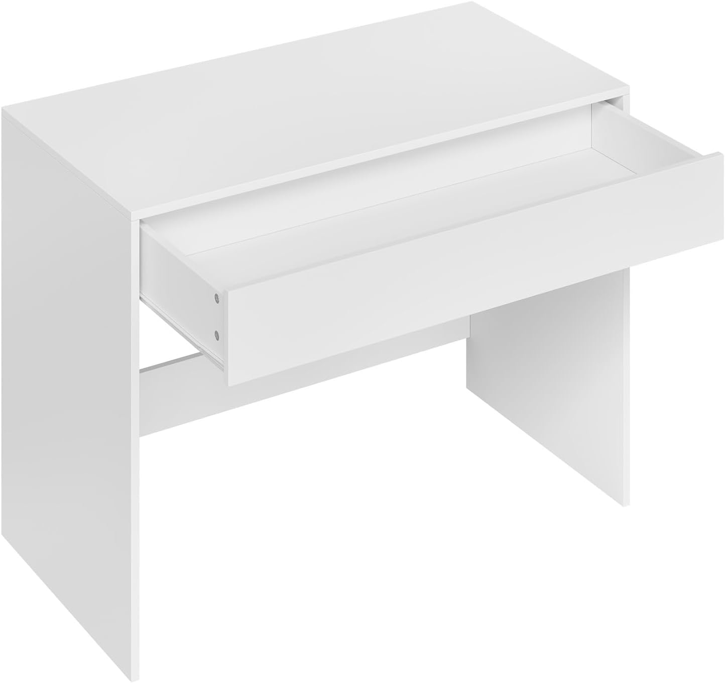 eSituro bureau - avec tiroirs - bureau d'ordinateur - bureau de bureau - 100x50x75 cm