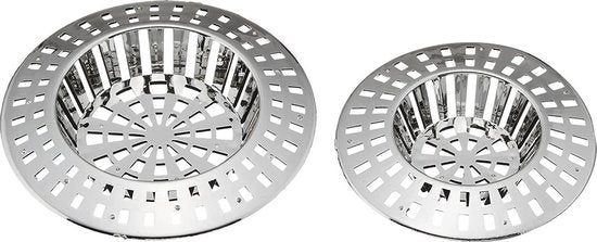 Wenko Filtre à eau 6/7 cm Argent 2 pièces
