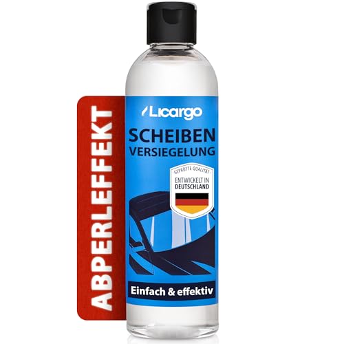 Kit pour vitres de voiture LICARGO 250 ml - extrêmement hydrofuge - pour une vision claire - revêtement anti-pluie à effet lotus