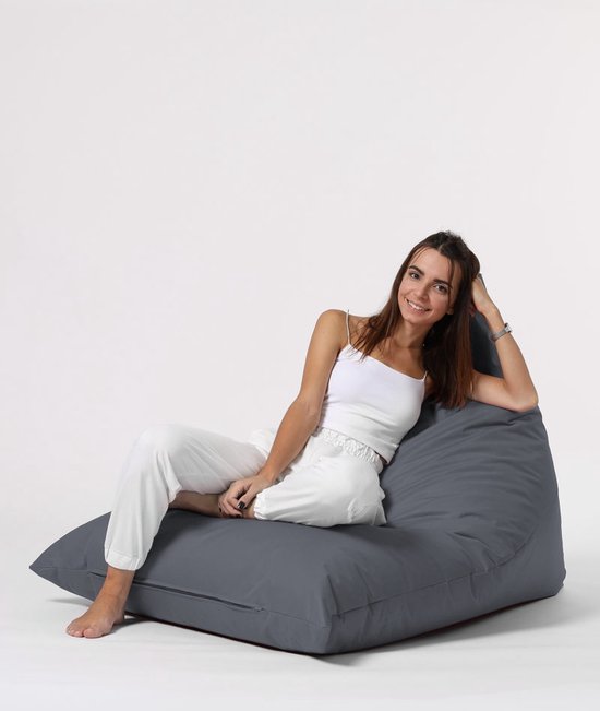 Asir - Coussin de jardin - Fumée - 145 x 35 x 90