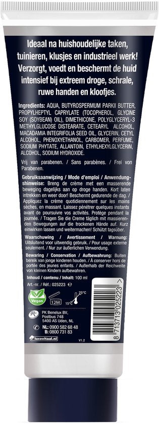 Crème Lucovitaal Werkhanden - 100 ml