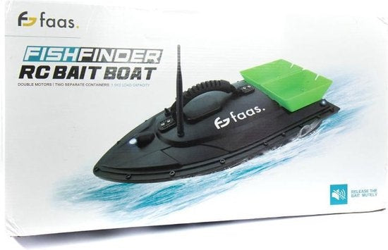 Faas Feeder Boat T50 - pour la pêche à la carpe - Bateau appât/pêche avec télécommande et batterie - Bateau de pêche contrôlable