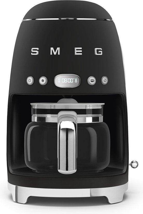 SMEG DCF02BLMEU - Machine à café à filtre - Noir mat