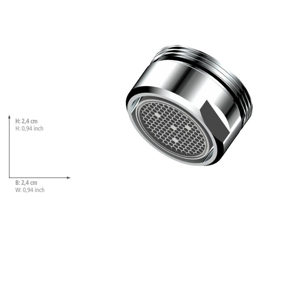 Aérateur économe en eau WENKO M24 – Chrome – Jusqu’à 60 % d’économie d’eau