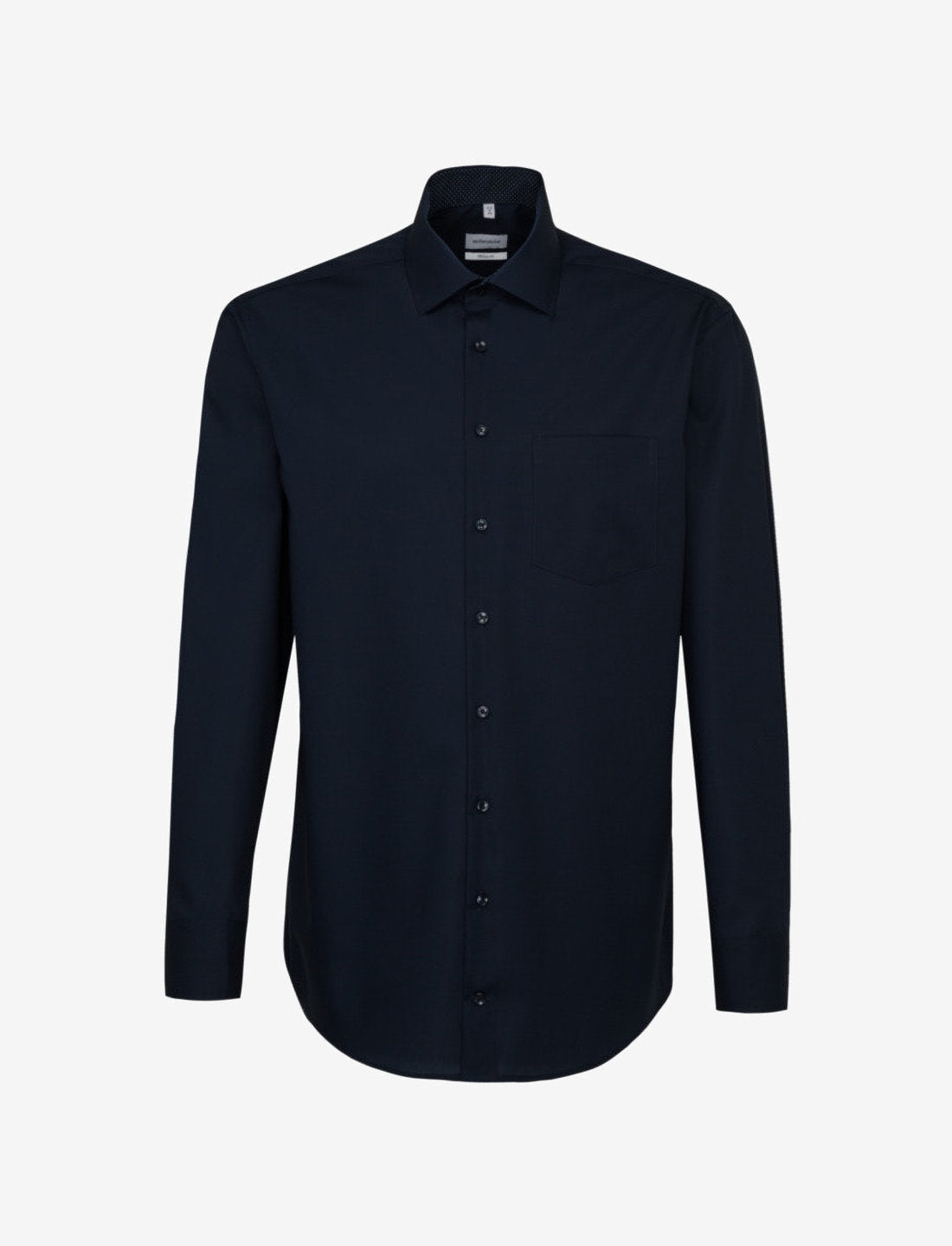 Seidensticker - XS - Chemise de bureau - Patch Kent12 - Bleu foncé